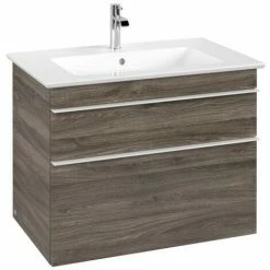 Villeroy & Boch Venticello Waschtischunterschrank XL Mit 2 Auszügen 75,3 Cm Stone Oak Weiß -VILLEROY & BOCH shop 71489281 3