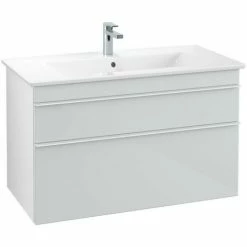 Villeroy & Boch Venticello Waschtischunterschrank XL Mit 2 Auszügen 95,3 Cm Glass Glossy White Weiß -VILLEROY & BOCH shop 71489286 3