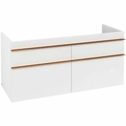 Villeroy & Boch Venticello Waschtischunterschrank XL 1253mm Mit 4 Auszügen Für Doppelwaschtisch White Matt Copper 3 Villeroy & Boch Venticello Waschtischunterschrank XL 1253mm Mit 4 Auszügen Für Doppelwaschtisch White Matt Copper -VILLEROY & BOCH shop 71489294 2