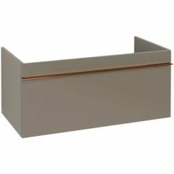 Alternative view of Villeroy & Boch Venticello Waschtischunterschrank Mit 1 Auszug 95,3 Cm Truffle Grey Copper