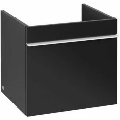 Villeroy & Boch Venticello Waschtischunterschrank Mit 1 Auszug 46,6 Cm Black Matt Lacquer Weiß -VILLEROY & BOCH shop 71489313 2