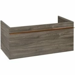 Alternative view of Villeroy & Boch Venticello Waschtischunterschrank Mit 1 Auszug 95,3 Cm Stone Oak Copper