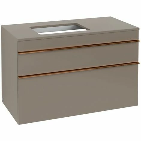 Villeroy & Boch Venticello Waschtischunterschrank XXL 957mm mit 2 Auszügen für Aufsatzwaschtisch mit Truffle Grey Links Copper Villeroy & Boch Venticello Waschtischunterschrank XXL 957mm Mit 2 Auszügen Für Aufsatzwaschtisch Mit Truffle Grey Links Copper -VILLEROY & BOCH shop 71489351 2