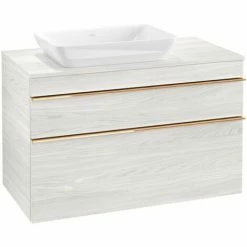 Villeroy & Boch Venticello Waschtischunterschrank XXL 957mm Mit 2 Auszügen Für Aufsatzwaschtisch Mit White Wood Links Copper 4 Villeroy & Boch Venticello Waschtischunterschrank XXL 957mm Mit 2 Auszügen Für Aufsatzwaschtisch Mit White Wood Links Copper -VILLEROY & BOCH shop 71489353 3