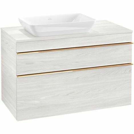 Villeroy & Boch Venticello Waschtischunterschrank XXL 957mm mit 2 Auszügen für Aufsatzwaschtisch mit White Wood Links Copper Villeroy & Boch Venticello Waschtischunterschrank XXL 957mm Mit 2 Auszügen Für Aufsatzwaschtisch Mit White Wood Links Copper -VILLEROY & BOCH shop 71489353 3