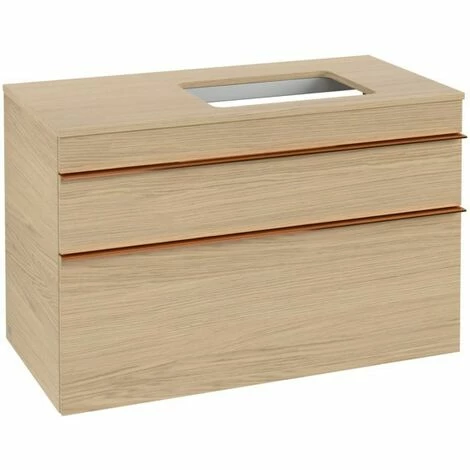 Villeroy & Boch Venticello Waschtischunterschrank XXL 957mm mit 2 Auszügen für Aufsatzwaschtisch mit Nordic Oak Rechts Copper Villeroy & Boch Venticello Waschtischunterschrank XXL 957mm Mit 2 Auszügen Für Aufsatzwaschtisch Mit Nordic Oak Rechts Copper -VILLEROY & BOCH shop 71489358 2