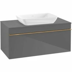 Villeroy & Boch Venticello Waschtischunterschrank Mit 1 Auszug Für Aufsatzwaschtisch 95,7 Cm Glossy Grey Copper 4 Villeroy & Boch Venticello Waschtischunterschrank Mit 1 Auszug Für Aufsatzwaschtisch 95,7 Cm Glossy Grey Copper -VILLEROY & BOCH shop 71489369 3