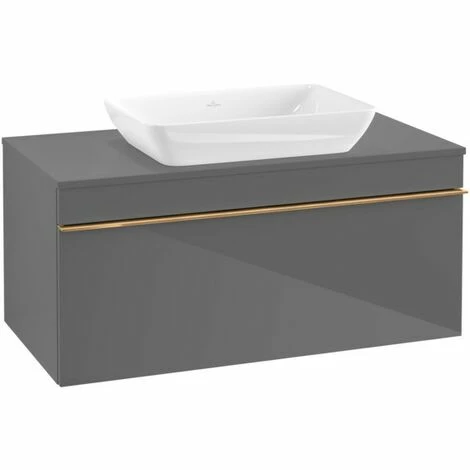 Villeroy & Boch Venticello Waschtischunterschrank mit 1 Auszug für Aufsatzwaschtisch 95,7 cm Glossy Grey Copper Villeroy & Boch Venticello Waschtischunterschrank Mit 1 Auszug Für Aufsatzwaschtisch 95,7 Cm Glossy Grey Copper -VILLEROY & BOCH shop 71489369 3