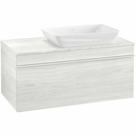 Villeroy & Boch Venticello Waschtischunterschrank 957mm Mit 1 Auszug Für Aufsatzwaschtisch Mit Varia White Wood Rechts Weiß 5 Villeroy & Boch Venticello Waschtischunterschrank 957mm Mit 1 Auszug Für Aufsatzwaschtisch Mit Varia White Wood Rechts Weiß – Bild 3