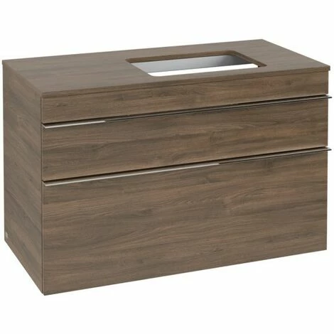 Villeroy & Boch Venticello Waschtischunterschrank XXL 957mm mit 2 Auszügen für Aufsatzwaschtisch mit Arizona Oak Rechts Chrom Villeroy & Boch Venticello Waschtischunterschrank XXL 957mm Mit 2 Auszügen Für Aufsatzwaschtisch Mit Arizona Oak Rechts Chrom -VILLEROY & BOCH shop 71489402 2