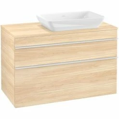 Villeroy & Boch Venticello Waschtischunterschrank XXL 957mm Mit 2 Auszügen Für Aufsatzwaschtisch Mit Elm Impresso Rechts Weiß -VILLEROY & BOCH shop 71489418 3