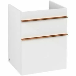 Alternative view of Villeroy & Boch Venticello Waschtischunterschrank XL Mit 2 Auszügen 46,6 Cm Glossy White Copper