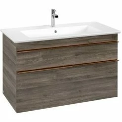 Villeroy & Boch Venticello Waschtischunterschrank XL Mit 2 Auszügen 95,3 Cm Stone Oak Copper -VILLEROY & BOCH shop 71489455 3