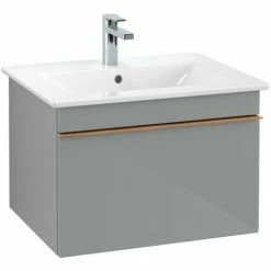 Villeroy & Boch Venticello Waschtischunterschrank Mit 1 Auszug 60,3 Cm Glass Glossy Grey Copper 7 Villeroy & Boch Venticello Waschtischunterschrank Mit 1 Auszug 60,3 Cm Glass Glossy Grey Copper -VILLEROY & BOCH shop 71489485 3