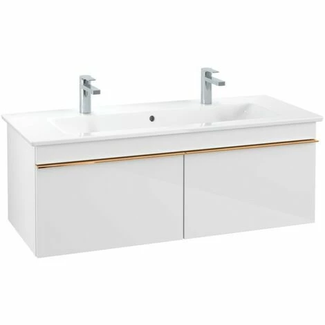 Villeroy & Boch Venticello Waschtischunterschrank 1153mm mit 2 Auszügen Glossy White Copper Villeroy & Boch Venticello Waschtischunterschrank 1153mm Mit 2 Auszügen Glossy White Copper -VILLEROY & BOCH shop 71489489 3