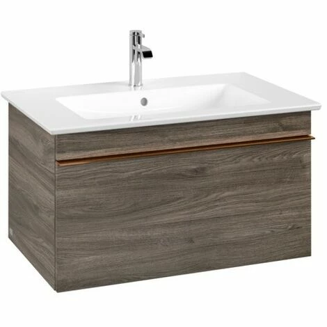Villeroy & Boch Venticello Waschtischunterschrank Mit 1 Auszug 75,3 Cm Stone Oak Copper 5 Villeroy & Boch Venticello Waschtischunterschrank Mit 1 Auszug 75,3 Cm Stone Oak Copper – Bild 3