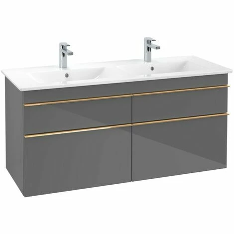 Villeroy & Boch Venticello Waschtischunterschrank XL 1253mm mit 4 Auszügen für Doppelwaschtisch Glossy Grey Copper Villeroy & Boch Venticello Waschtischunterschrank XL 1253mm Mit 4 Auszügen Für Doppelwaschtisch Glossy Grey Copper -VILLEROY & BOCH shop 71489532 3