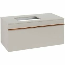 Villeroy & Boch Venticello Waschtischunterschrank 957mm Mit 1 Auszug Für Aufsatzwaschtisch Mit Varia Soft Grey Links Copper 3 Villeroy & Boch Venticello Waschtischunterschrank 957mm Mit 1 Auszug Für Aufsatzwaschtisch Mit Varia Soft Grey Links Copper -VILLEROY & BOCH shop 71489539 2