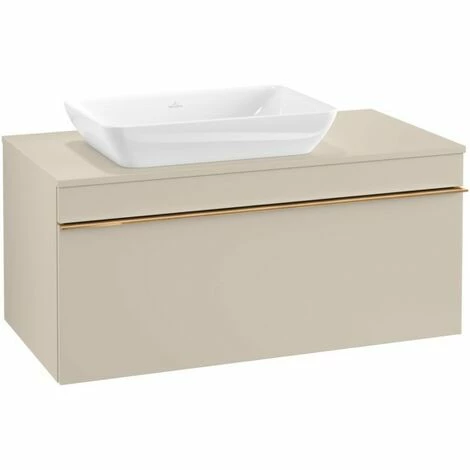 Villeroy & Boch Venticello Waschtischunterschrank 957mm mit 1 Auszug für Aufsatzwaschtisch mit varia Soft Grey Links Copper Villeroy & Boch Venticello Waschtischunterschrank 957mm Mit 1 Auszug Für Aufsatzwaschtisch Mit Varia Soft Grey Links Copper -VILLEROY & BOCH shop 71489539 3