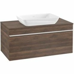 Villeroy & Boch Venticello Waschtischunterschrank Mit 1 Auszug Für Aufsatzwaschtisch 95,7 Cm Arizona Oak Weiß -VILLEROY & BOCH shop 71489550 3