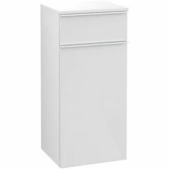 Villeroy & Boch Venticello Seitenschrank Mit 1 Tür Und 1 Schublade Links Glossy White Weiß 3 Villeroy & Boch Venticello Seitenschrank Mit 1 Tür Und 1 Schublade Links Glossy White Weiß -VILLEROY & BOCH shop 71489570 2