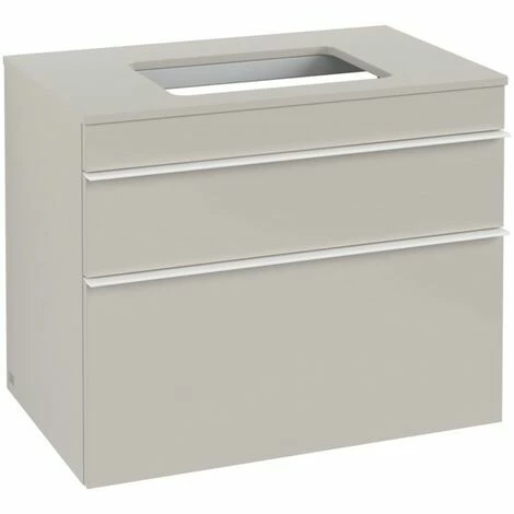 Villeroy & Boch Venticello Waschtischunterschrank XXL mit 2 Auszügen für Aufsatzwaschtisch 75,7 cm Soft Grey Weiß Villeroy & Boch Venticello Waschtischunterschrank XXL Mit 2 Auszügen Für Aufsatzwaschtisch 75,7 Cm Soft Grey Weiß -VILLEROY & BOCH shop 71489574 2