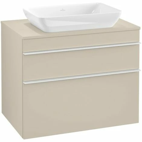 Villeroy & Boch Venticello Waschtischunterschrank XXL mit 2 Auszügen für Aufsatzwaschtisch 75,7 cm Soft Grey Weiß Villeroy & Boch Venticello Waschtischunterschrank XXL Mit 2 Auszügen Für Aufsatzwaschtisch 75,7 Cm Soft Grey Weiß -VILLEROY & BOCH shop 71489574 3