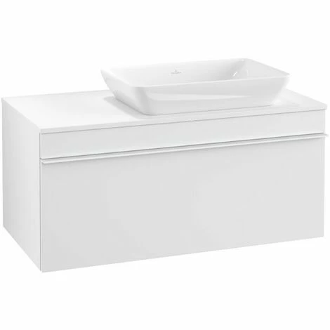 Villeroy & Boch Venticello Waschtischunterschrank 957mm mit 1 Auszug für Aufsatzwaschtisch mit varia White Matt Rechts Weiß Villeroy & Boch Venticello Waschtischunterschrank 957mm Mit 1 Auszug Für Aufsatzwaschtisch Mit Varia White Matt Rechts Weiß -VILLEROY & BOCH shop 71489585 2