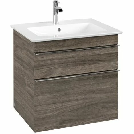 Villeroy & Boch Venticello Waschtischunterschrank XL mit 2 Auszügen 60,3 cm Stone Oak Chrom Villeroy & Boch Venticello Waschtischunterschrank XL Mit 2 Auszügen 60,3 Cm Stone Oak Chrom -VILLEROY & BOCH shop 71489605 3