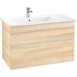 Villeroy & Boch Venticello Waschtischunterschrank XL 953mm Mit 2 Auszügen Und Variabler Beckenpositi Elm Impresso Links Weiß 4 Villeroy & Boch Venticello Waschtischunterschrank XL 953mm Mit 2 Auszügen Und Variabler Beckenpositi Elm Impresso Links Weiß -VILLEROY & BOCH shop 71489610 3