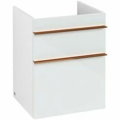 Alternative view of Villeroy & Boch Venticello Waschtischunterschrank XL Mit 2 Auszügen 46,6 Cm Glass Glossy White Copper