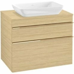 Villeroy & Boch Venticello Waschtischunterschrank XXL Mit 2 Auszügen Für Aufsatzwaschtisch 75,7 Cm Nordic Oak Copper -VILLEROY & BOCH shop 71489637 3