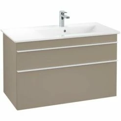 Villeroy & Boch Venticello Waschtischunterschrank XL 953mm Mit 2 Auszügen Und Variabler Beckenpositi Truffle Grey Rechts Weiß 3 Villeroy & Boch Venticello Waschtischunterschrank XL 953mm Mit 2 Auszügen Und Variabler Beckenpositi Truffle Grey Rechts Weiß -VILLEROY & BOCH shop 71489638 2