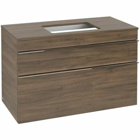 Villeroy & Boch Venticello Waschtischunterschrank XXL Mit 2 Auszügen Für Aufsatzwaschtisch 95,7 Cm Arizona Oak Chrom 4 Villeroy & Boch Venticello Waschtischunterschrank XXL Mit 2 Auszügen Für Aufsatzwaschtisch 95,7 Cm Arizona Oak Chrom – Bild 2