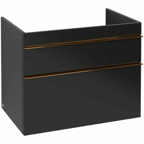 Villeroy & Boch Venticello Waschtischunterschrank XL mit 2 Auszügen 75,3 cm Black Matt Lacquer Copper Villeroy & Boch Venticello Waschtischunterschrank XL Mit 2 Auszügen 75,3 Cm Black Matt Lacquer Copper -VILLEROY & BOCH shop 71489654 2