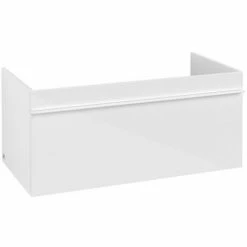 Alternative view of Villeroy & Boch Venticello Waschtischunterschrank Mit 1 Auszug 95,3 Cm Glossy White Weiß