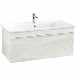 Villeroy & Boch Venticello Waschtischunterschrank Mit 1 Auszug 95,3 Cm White Wood Weiß -VILLEROY & BOCH shop 71489665 3