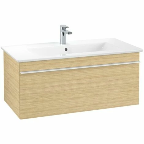 Villeroy & Boch Venticello Waschtischunterschrank Mit 1 Auszug 95,3 Cm Nordic Oak Weiß 5 Villeroy & Boch Venticello Waschtischunterschrank Mit 1 Auszug 95,3 Cm Nordic Oak Weiß – Bild 3