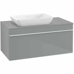 Villeroy & Boch Venticello Waschtischunterschrank 957mm Mit 1 Auszug Für Aufsatzwaschtisch Mit Varia Glass Glossy Grey Links Weiß 4 Villeroy & Boch Venticello Waschtischunterschrank 957mm Mit 1 Auszug Für Aufsatzwaschtisch Mit Varia Glass Glossy Grey Links Weiß -VILLEROY & BOCH shop 71489687 3