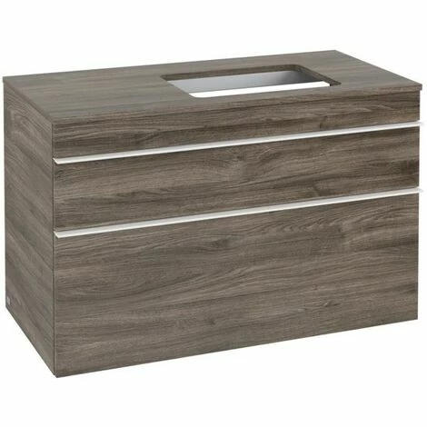 Villeroy & Boch Venticello Waschtischunterschrank XXL 957mm Mit 2 Auszügen Für Aufsatzwaschtisch Mit Stone Oak Rechts Weiß 4 Villeroy & Boch Venticello Waschtischunterschrank XXL 957mm Mit 2 Auszügen Für Aufsatzwaschtisch Mit Stone Oak Rechts Weiß – Bild 2