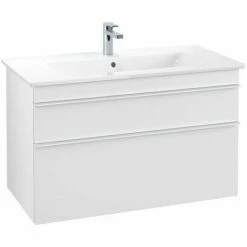 Villeroy & Boch Venticello Waschtischunterschrank XL Mit 2 Auszügen 95,3 Cm White Matt Weiß -VILLEROY & BOCH shop 71489786 3