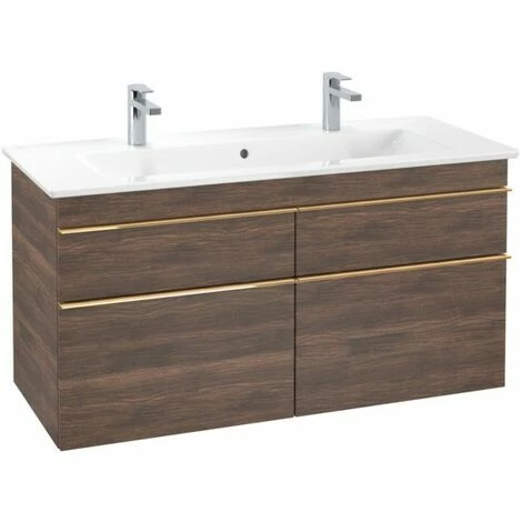 Villeroy & Boch Venticello Waschtischunterschrank XL 1153mm Mit 4 Auszügen Arizona Oak Copper 5 Villeroy & Boch Venticello Waschtischunterschrank XL 1153mm Mit 4 Auszügen Arizona Oak Copper – Bild 3