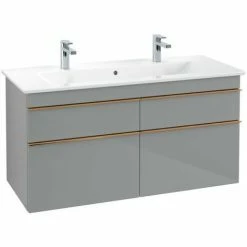 Villeroy & Boch Venticello Waschtischunterschrank XL 1153mm Mit 4 Auszügen Glass Glossy Grey Copper 4 Villeroy & Boch Venticello Waschtischunterschrank XL 1153mm Mit 4 Auszügen Glass Glossy Grey Copper -VILLEROY & BOCH shop 71489801 3