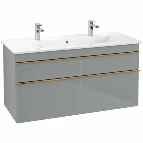 Villeroy & Boch Venticello Waschtischunterschrank XL 1153mm mit 4 Auszügen Glass Glossy Grey Copper Villeroy & Boch Venticello Waschtischunterschrank XL 1153mm Mit 4 Auszügen Glass Glossy Grey Copper -VILLEROY & BOCH shop 71489801 3