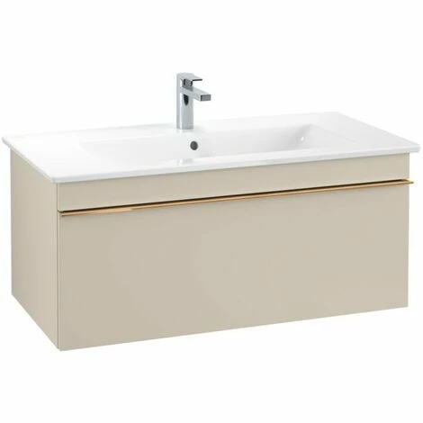 Villeroy & Boch Venticello Waschtischunterschrank Mit 1 Auszug 95,3 Cm Soft Grey Copper 5 Villeroy & Boch Venticello Waschtischunterschrank Mit 1 Auszug 95,3 Cm Soft Grey Copper – Bild 3