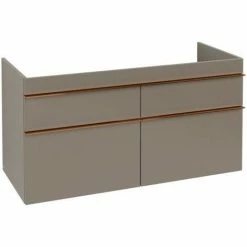 Alternative view of Villeroy & Boch Venticello Waschtischunterschrank XL 1153mm Mit 4 Auszügen Truffle Grey Copper