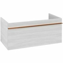 Alternative view of Villeroy & Boch Venticello Waschtischunterschrank Mit 1 Auszug 95,3 Cm White Wood Copper