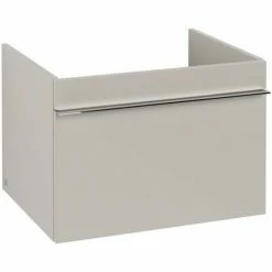 Villeroy & Boch Venticello Waschtischunterschrank Mit 1 Auszug 60,3 Cm Soft Grey Chrom -VILLEROY & BOCH shop 71489846 2