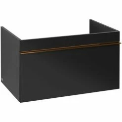 Villeroy & Boch Venticello Waschtischunterschrank Mit 1 Auszug 75,3 Cm Black Matt Lacquer Copper 3 Villeroy & Boch Venticello Waschtischunterschrank Mit 1 Auszug 75,3 Cm Black Matt Lacquer Copper -VILLEROY & BOCH shop 71489848 2