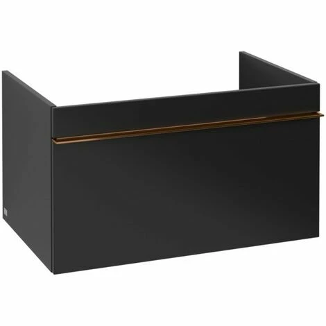 Villeroy & Boch Venticello Waschtischunterschrank mit 1 Auszug 75,3 cm Black Matt Lacquer Copper Villeroy & Boch Venticello Waschtischunterschrank Mit 1 Auszug 75,3 Cm Black Matt Lacquer Copper -VILLEROY & BOCH shop 71489848 2